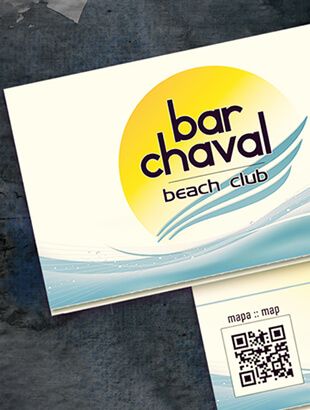 Diseño gráfico Bar Chaval