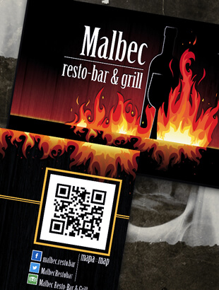 Diseño gráfico y logotipo Malbec